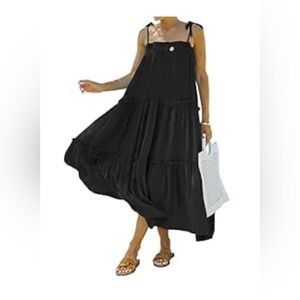 BTFBM Spaghetti Strap Maxi Dress